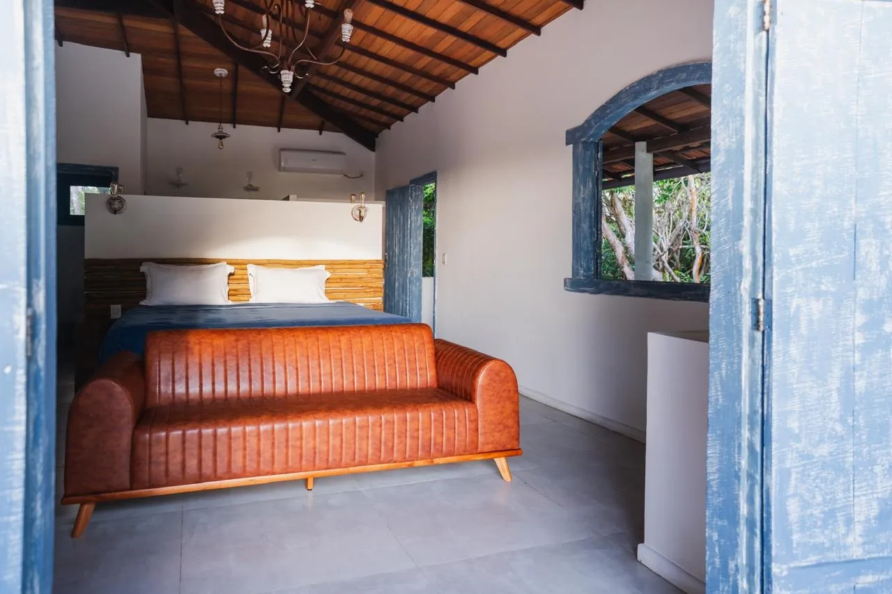 Suíte divulgada pela Villa Marée